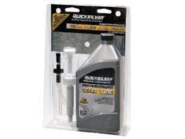 Quicksilver HI-PERFORMANCE Gear Oil1 ltr & pump 91-8M0050053